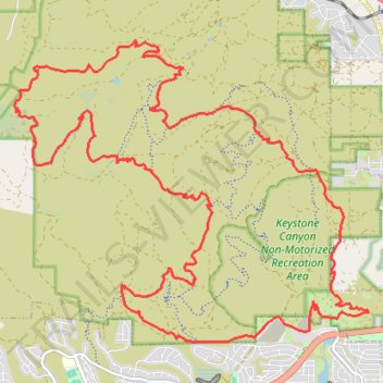 MTB Loop via Golden Fleece and Total Recall Trail in Peavine Mountain trail, distance, elevation, map, profile, GPS track