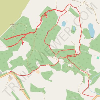 Discovering Newtyle Hill tracks by bicycle trail, distance, elevation, map, profile, GPS track