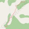 Deep Creek Hot Springs trail, distance, elevation, map, profile, GPS track