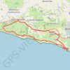 Charmouth to West Bay via Golden Cap, Seatown Beach, Thorncombe Beacon and Eype Beach trail, distance, elevation, map, profile, GPS track