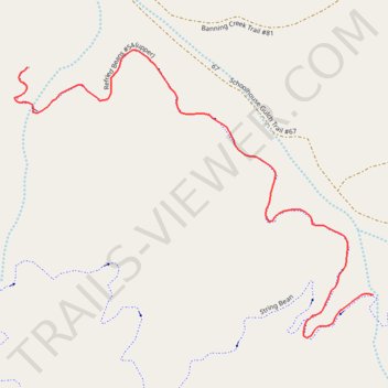 Bean Peaks: Green Bean, Mr. Bean, Limey Bean, Franks & Beans; Butter Bean, Refried Beans, Bean There, Bean Sprout, Baked Bean & Magic Bean - Greg trail, distance, elevation, map, profile, GPS track