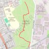 Stafford Common trail, distance, elevation, map, profile, GPS track