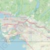 Vancouver - Mission trail, distance, elevation, map, profile, GPS track