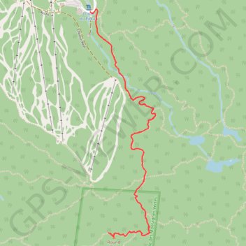 Round Top - Sutton Trail trail, distance, elevation, map, profile, GPS track