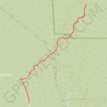 Black Star Canyon Falls trail, distance, elevation, map, profile, GPS track