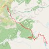 Lake Ann trail, distance, elevation, map, profile, GPS track