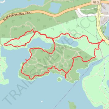 Long Lake Wilderness Loop Trail trail, distance, elevation, map, profile, GPS track
