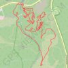 Oakdale Quarry trails trail, distance, elevation, map, profile, GPS track