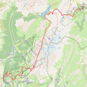 Trail de l’Étendard - 44km trail, distance, elevation, map, profile, GPS track