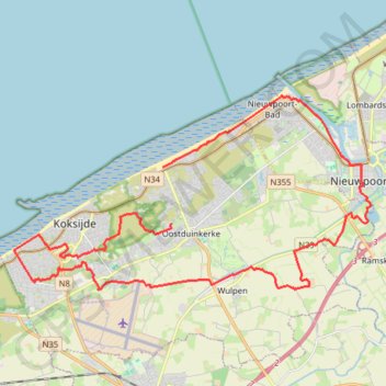 1 - 32 km (32 km) - 08 Jun 21 trail, distance, elevation, map, profile, GPS track