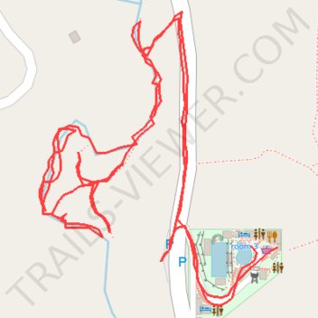 Philippines Cebu Liloan Little Santorino River Walk trail, distance, elevation, map, profile, GPS track