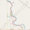 Cedar River Greenbelt Trail trail, distance, elevation, map, profile, GPS track