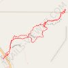 Walatowa Bench Trail, Red Rocks Trail and Slot Canyon hike trail, distance, elevation, map, profile, GPS track