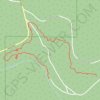 Paths in Camp Wilkerson trail, distance, elevation, map, profile, GPS track