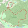 Royal Botanic Gardens Cranbourne Loop trail, distance, elevation, map, profile, GPS track