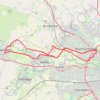 Royal Canal Way trail, distance, elevation, map, profile, GPS track