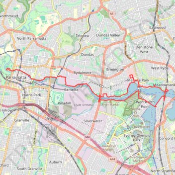 Morning Ride trail, distance, elevation, map, profile, GPS track