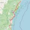 Dalmeny - Murramarang National Park - Meroo National Park - Dolphin Point (Ulladulla) trail, distance, elevation, map, profile, GPS track