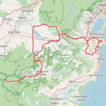 Shell Cove - Tallowa Dam trail, distance, elevation, map, profile, GPS track