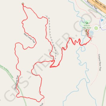 Dogwood Canyon Audubon Center Trail - Cedar Hill, Texas trail, distance, elevation, map, profile, GPS track