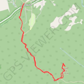 Castle Rock Track trail, distance, elevation, map, profile, GPS track