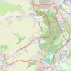 Netherthong, River Holme and Hagg Wood loop trail, distance, elevation, map, profile, GPS track