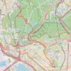 白雲澗 金山坑右澗 trail, distance, elevation, map, profile, GPS track