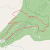 Grizzly Giant Loop Trail in Yosemite National Park trail, distance, elevation, map, profile, GPS track