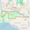 Sandy Bottom Park Nature Loop Trail trail, distance, elevation, map, profile, GPS track