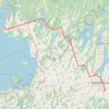 Orillia - Lindsay trail, distance, elevation, map, profile, GPS track