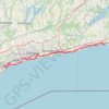 Scarborough - Cobourg trail, distance, elevation, map, profile, GPS track