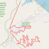 Another trace from York River State Park MTB trails trail, distance, elevation, map, profile, GPS track