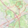 Weald Country Park Run trail, distance, elevation, map, profile, GPS track