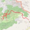 Mount Kalugong trail, distance, elevation, map, profile, GPS track