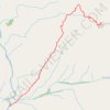 Ben Aden from the South - Uphill trail, distance, elevation, map, profile, GPS track