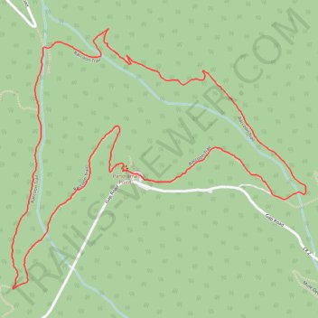 Raccoon Loop Trail in Golden Gate Canyon State Park trail, distance, elevation, map, profile, GPS track
