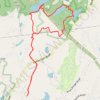 Three Lakes Loop (Teatown Lake, Vernay Lake and Shadow Lake) via Briarcliff-Peekskill Trail trail, distance, elevation, map, profile, GPS track