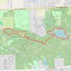 Maybury Hiking Loop Trail in Maybury State Park trail, distance, elevation, map, profile, GPS track