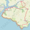 Tracked with OSMTracker for Android™ trail, distance, elevation, map, profile, GPS track