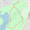 Woodlands Loop in Lake Minnewashta Regional Park trail, distance, elevation, map, profile, GPS track