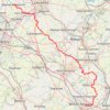 The Jo Cox Way 2022 Day 3 Market Bosworth to Milton Keynes trail, distance, elevation, map, profile, GPS track