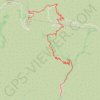 Santiago Peak trail, distance, elevation, map, profile, GPS track