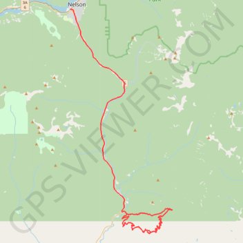 Porcupine trail, distance, elevation, map, profile, GPS track