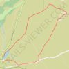 The Blorenge loop hike trail, distance, elevation, map, profile, GPS track