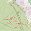 Gates Family/Newhall Pass trail, distance, elevation, map, profile, GPS track