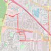 10/24/25 trail, distance, elevation, map, profile, GPS track