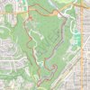 Fort de Russy, Rock Creek and Pulpit Rock Loop via Valley Trail and Western Ridge Trail in Rock Creek Park and Piney Branch Parkway trail, distance, elevation, map, profile, GPS track