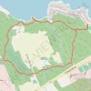 Shirleys Bay - Trail 10 Loop Walk trail, distance, elevation, map, profile, GPS track