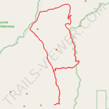 Ranch Creek Trail - Hogback Ridge - Brewster Creek Road trail, distance, elevation, map, profile, GPS track