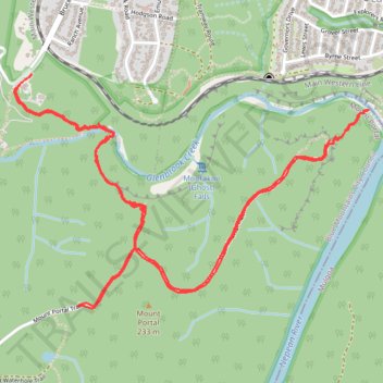 Glenbrook Goat trail, distance, elevation, map, profile, GPS track